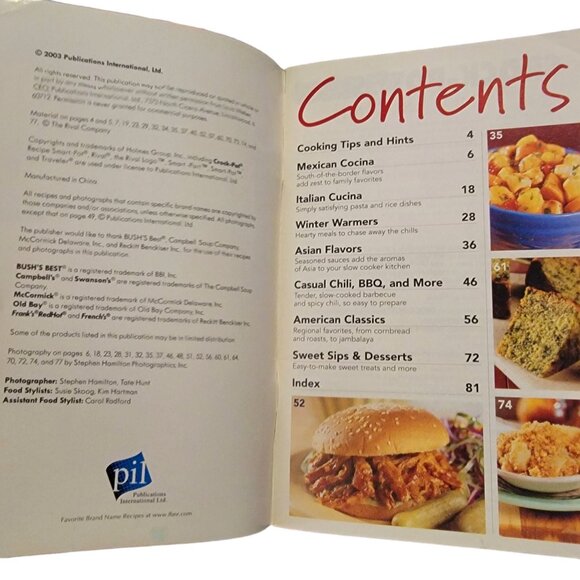 Vintage Cookbook Lot Pampered Chef Crock pot recipes Betty Crocker Food Pasta - Picture 3 of 14